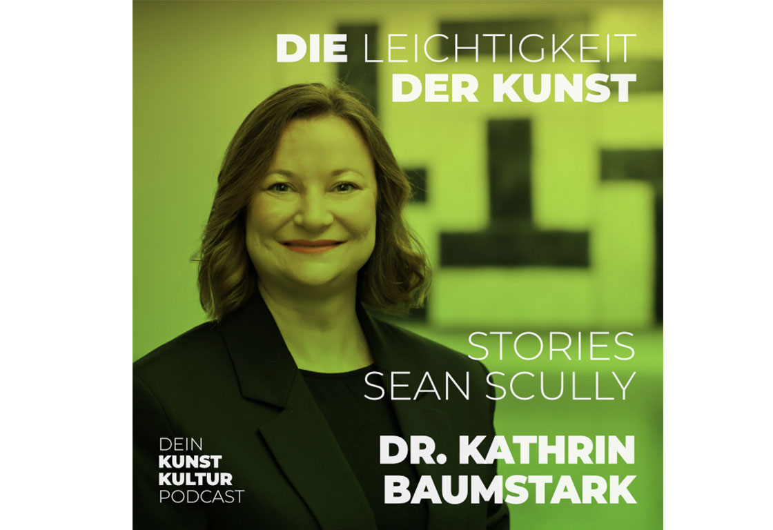 Dr. Kathrin Baumstark über die Ausstellung Sean Scully. Stories im Podcast die Leichtigkeit der Kunst