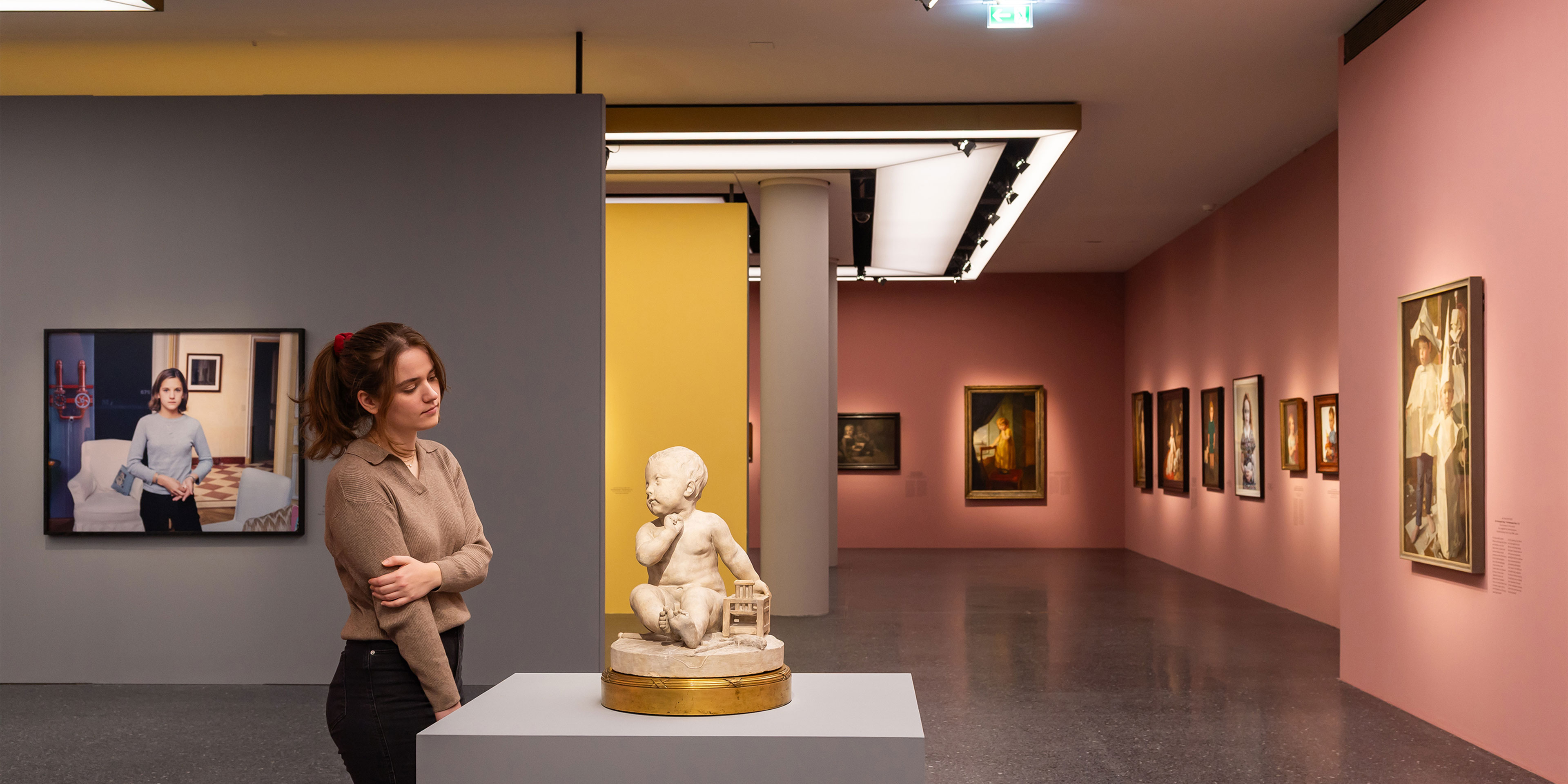 Ausstellungsansicht: Kinder, Kinder!, Bucerius Kunst Forum, Foto: Ulrich Perrey