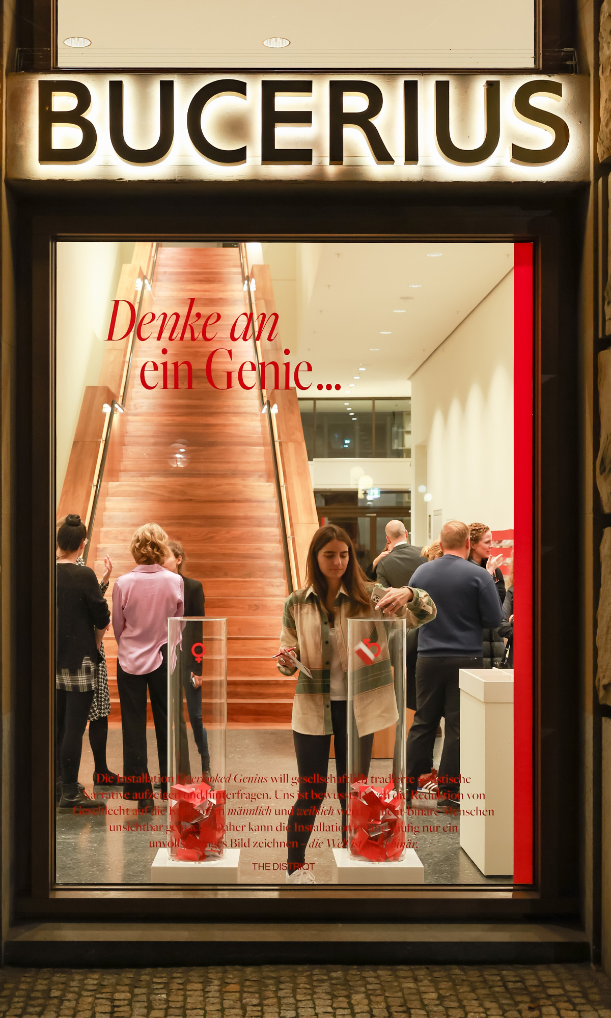 Bucerius Kunst Forum Fensteransicht, Foto: Ulrich Perrey