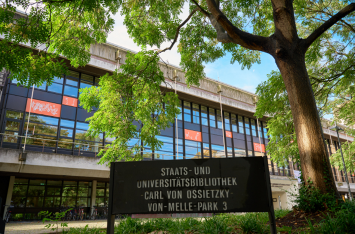 Außenansicht Staats- und Universitätsbibliothek Hamburg