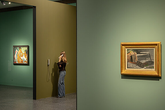 Ausstellungsansicht der Schau Von Monet bis Picasso. Jüdische Kunstsammler:innen in Deutschland im Bucerius Kunst Forum