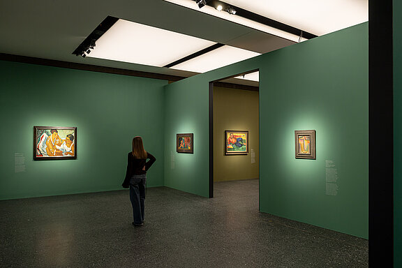 Ausstellungsansicht der Schau Von Monet bis Picasso. Jüdische Kunstsammler:innen in Deutschland im Bucerius Kunst Forum