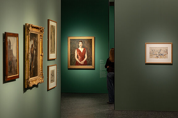 Ausstellungsansicht der Schau Von Monet bis Picasso. Jüdische Kunstsammler:innen in Deutschland im Bucerius Kunst Forum