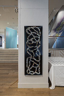Ausstellungsstück in der Satelliten-Ausstellung.
