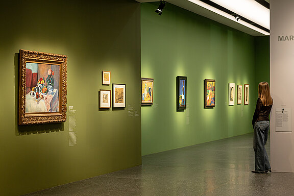Ausstellungsansicht der Schau Von Monet bis Picasso. Jüdische Kunstsammler:innen in Deutschland im Bucerius Kunst Forum