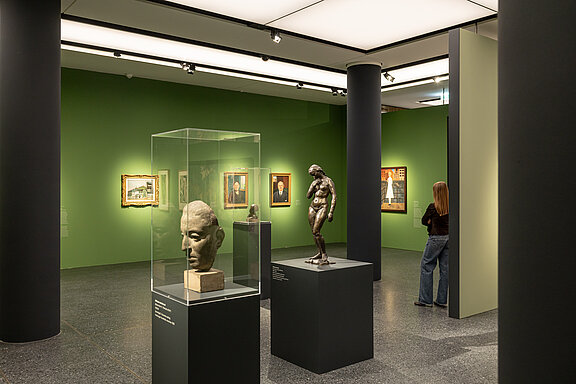 Ausstellungsansicht der Schau Von Monet bis Picasso. Jüdische Kunstsammler:innen in Deutschland im Bucerius Kunst Forum
