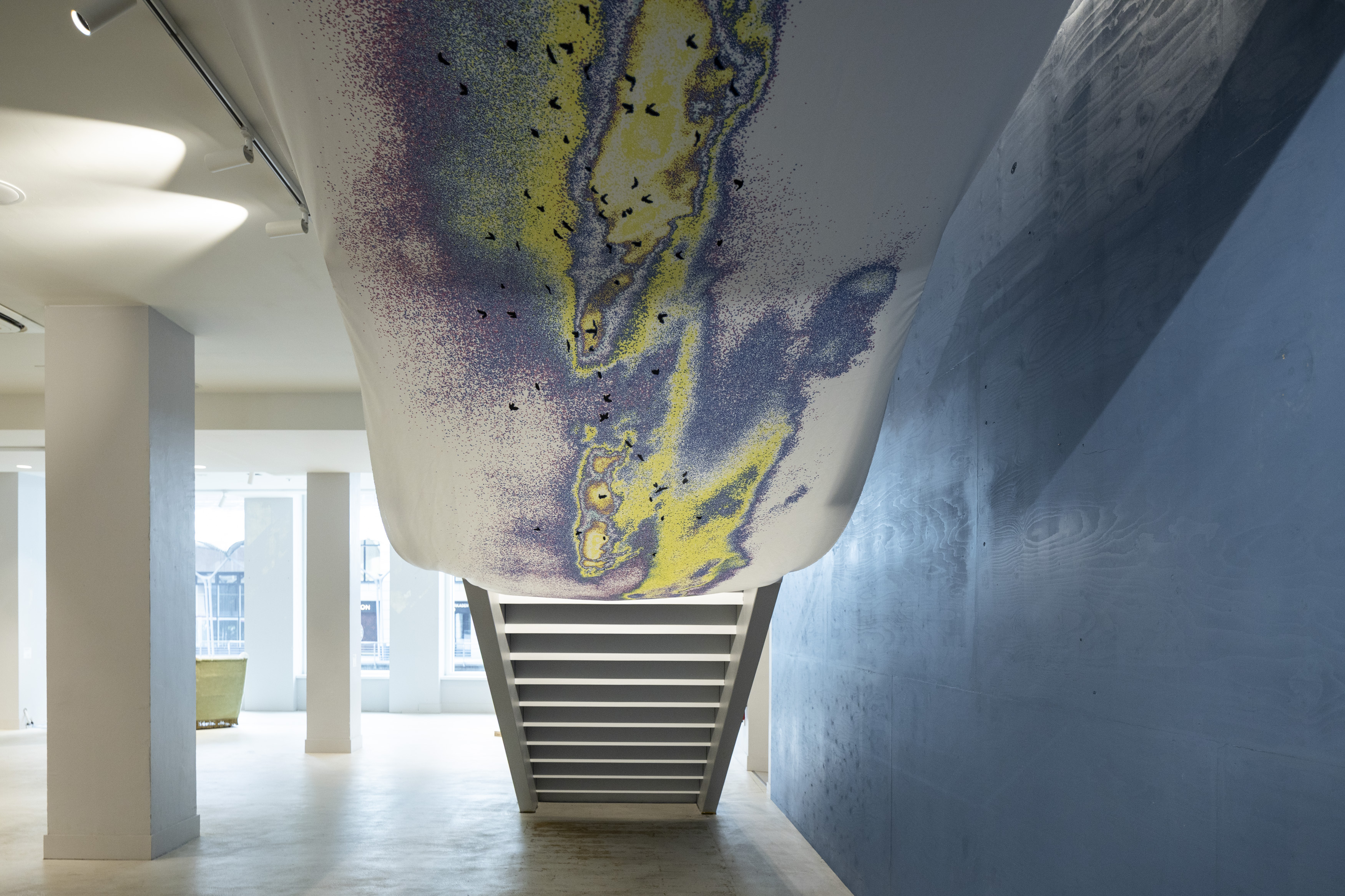 Ausstellungsstück in der Satelliten-Ausstellung.