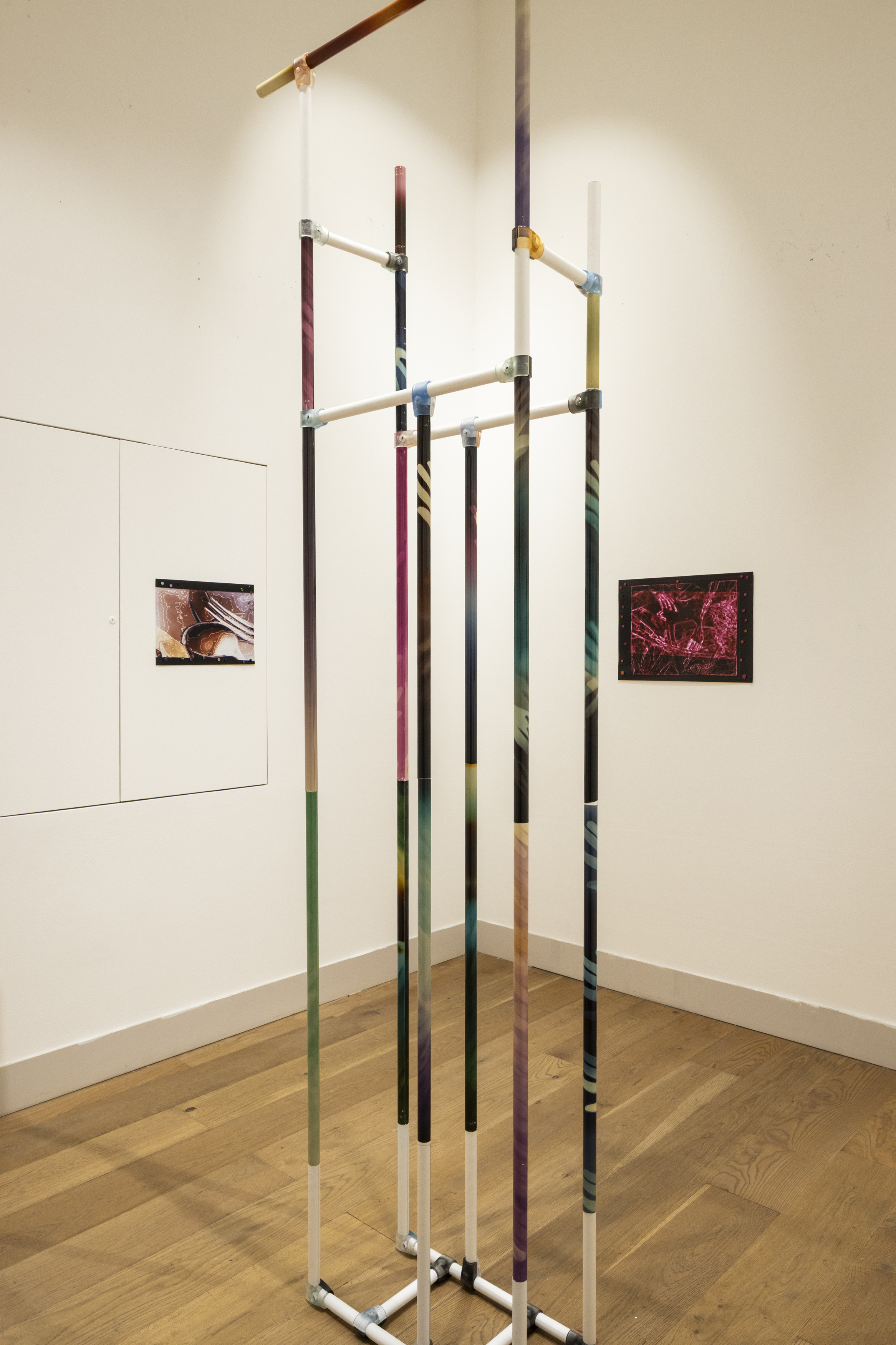 Ausstellungsstück in der Satelliten-Ausstellung.